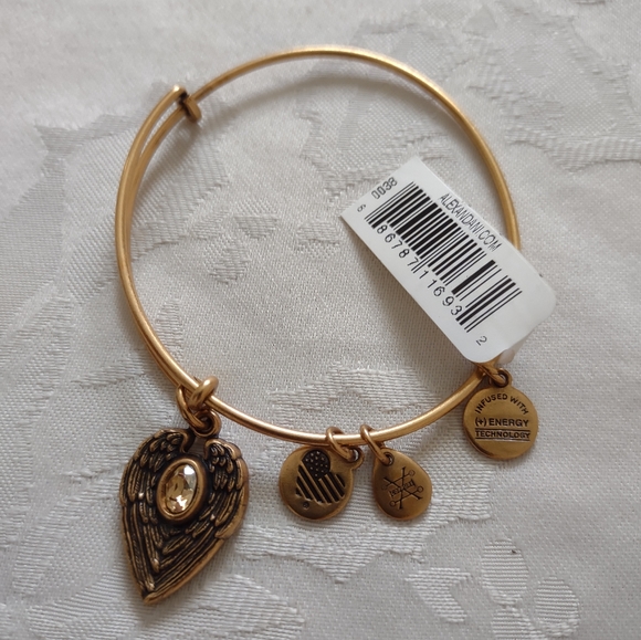 Alex and Ani Jewelry New Alex And Ani Guardian Angel Crystal Charm